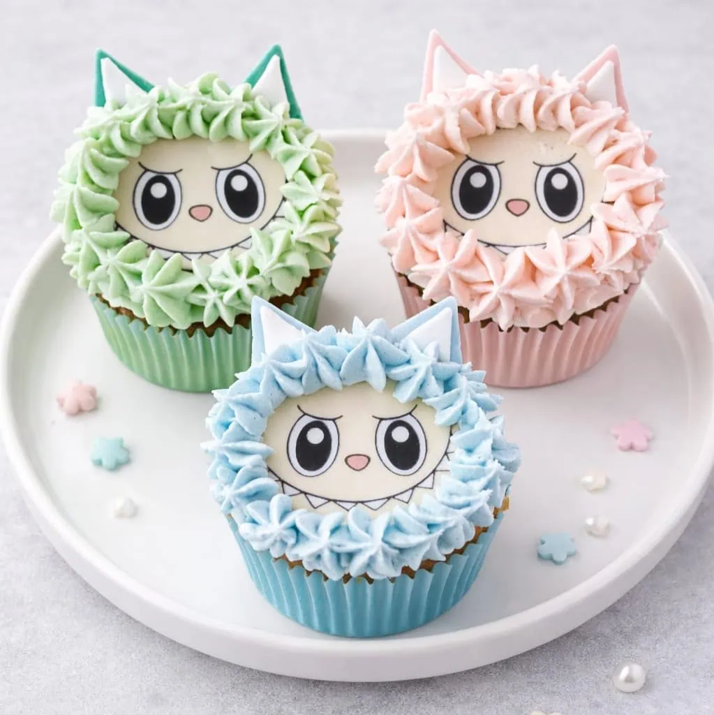 Labubu Cupcake – Choose Colour & Flavour